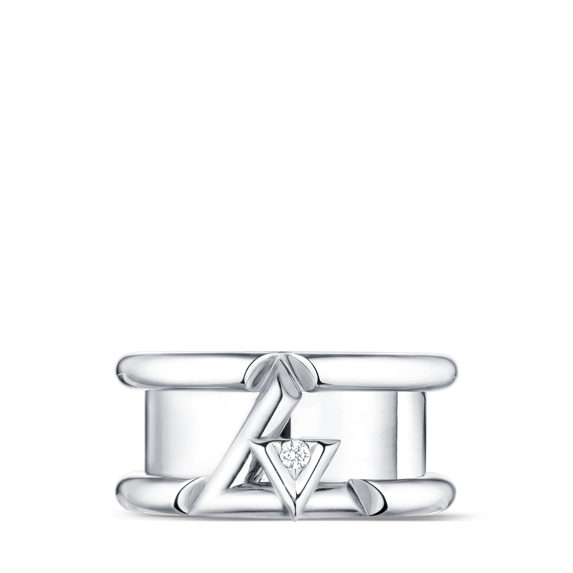 Anello LV Volt One, oro bianco e diamante  Gioielli Categorie Tutta la Gioielleria | LOUIS VUITTON (Zoom prodotto)