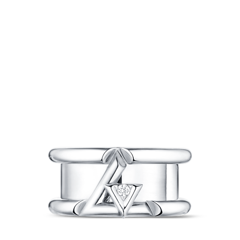 Anello LV Volt One, oro bianco e diamante Gioielli Categorie Tutta la Gioielleria | LOUIS VUITTON (Zoom prodotto)