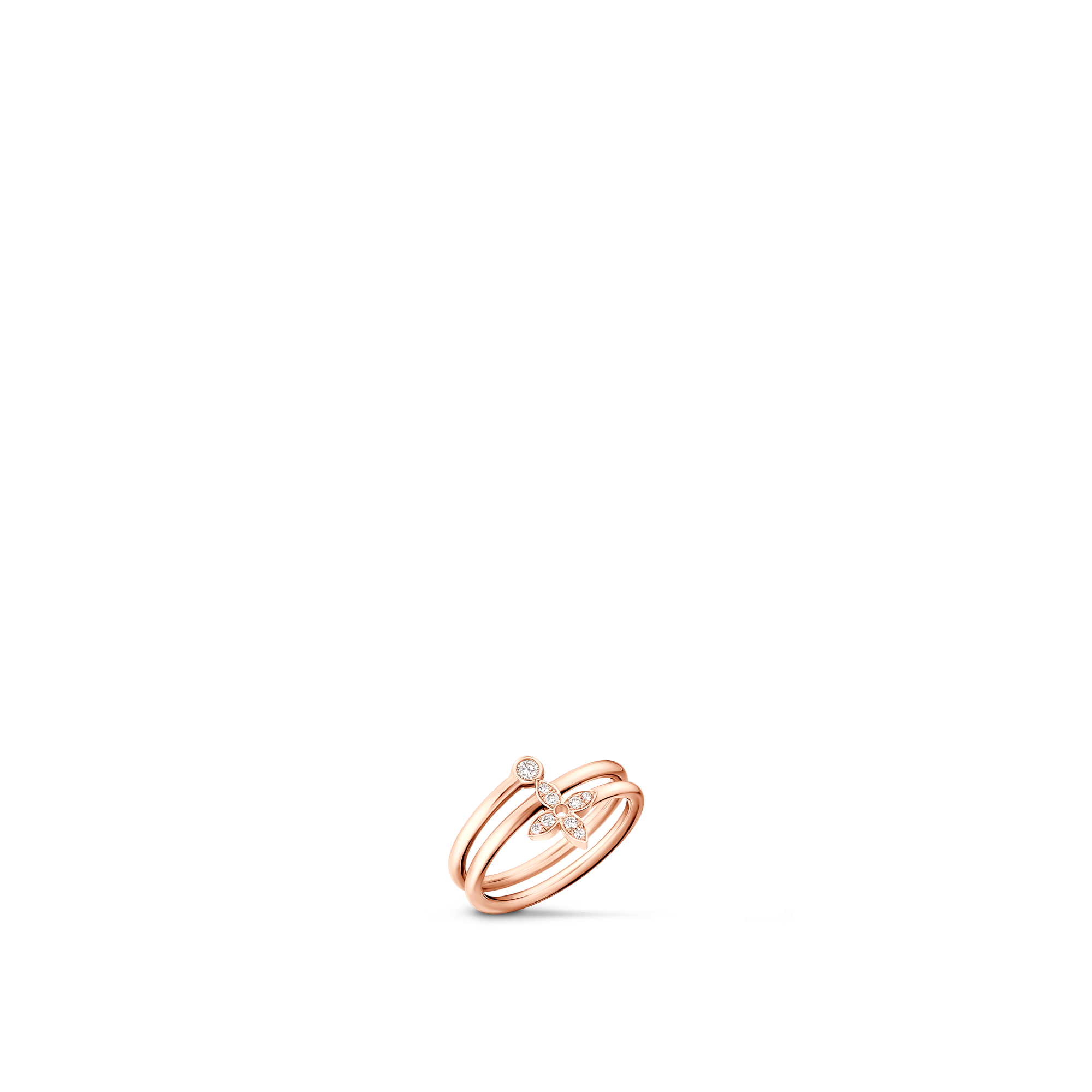 Anello multiplo Idylle Blossom, oro rosa e diamanti  Gioielli Categorie Anelli | LOUIS VUITTON (Zoom prodotto)