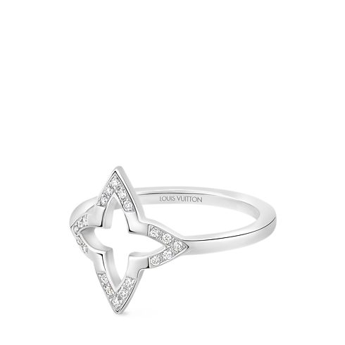 Anello Ombre Blossom, oro bianco e diamanti Gioielli Categorie Anelli | LOUIS VUITTON (Zoom prodotto)