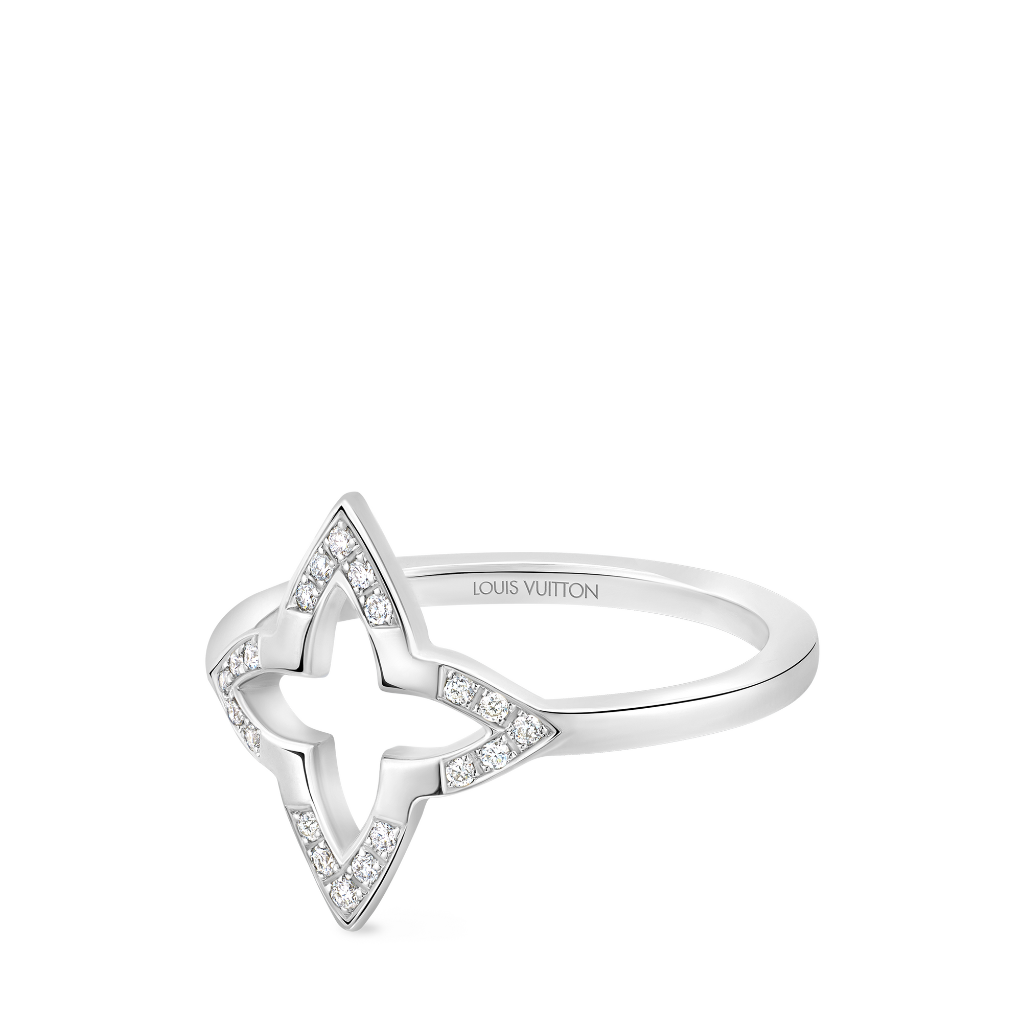 Anello Ombre Blossom, oro bianco e diamanti  Gioielli Categorie Anelli | LOUIS VUITTON (Zoom prodotto)