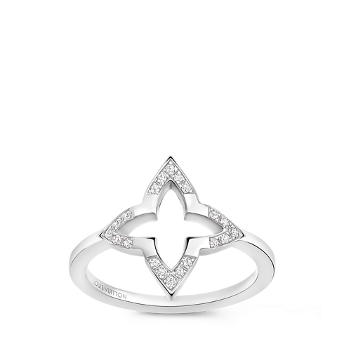 Anello Ombre Blossom, oro bianco e diamanti Gioielli Categorie Anelli | LOUIS VUITTON (Zoom prodotto)