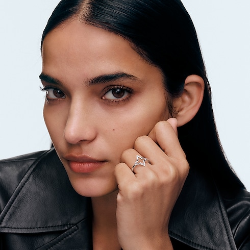 Anello Ombre Blossom, oro bianco e diamanti Gioielli Categorie Anelli | LOUIS VUITTON (Zoom prodotto)