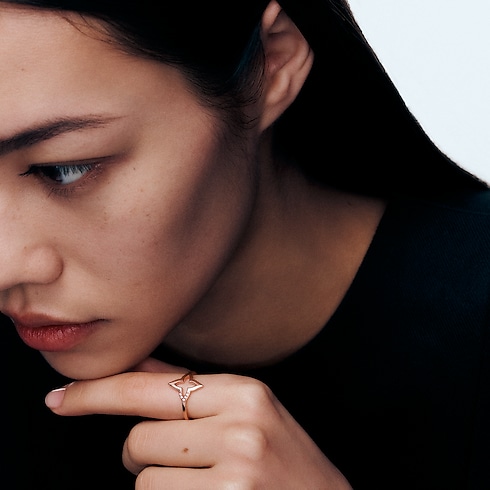 Anello Ombre Blossom, oro rosa e diamanti Gioielli Categorie Anelli | LOUIS VUITTON (Zoom prodotto)