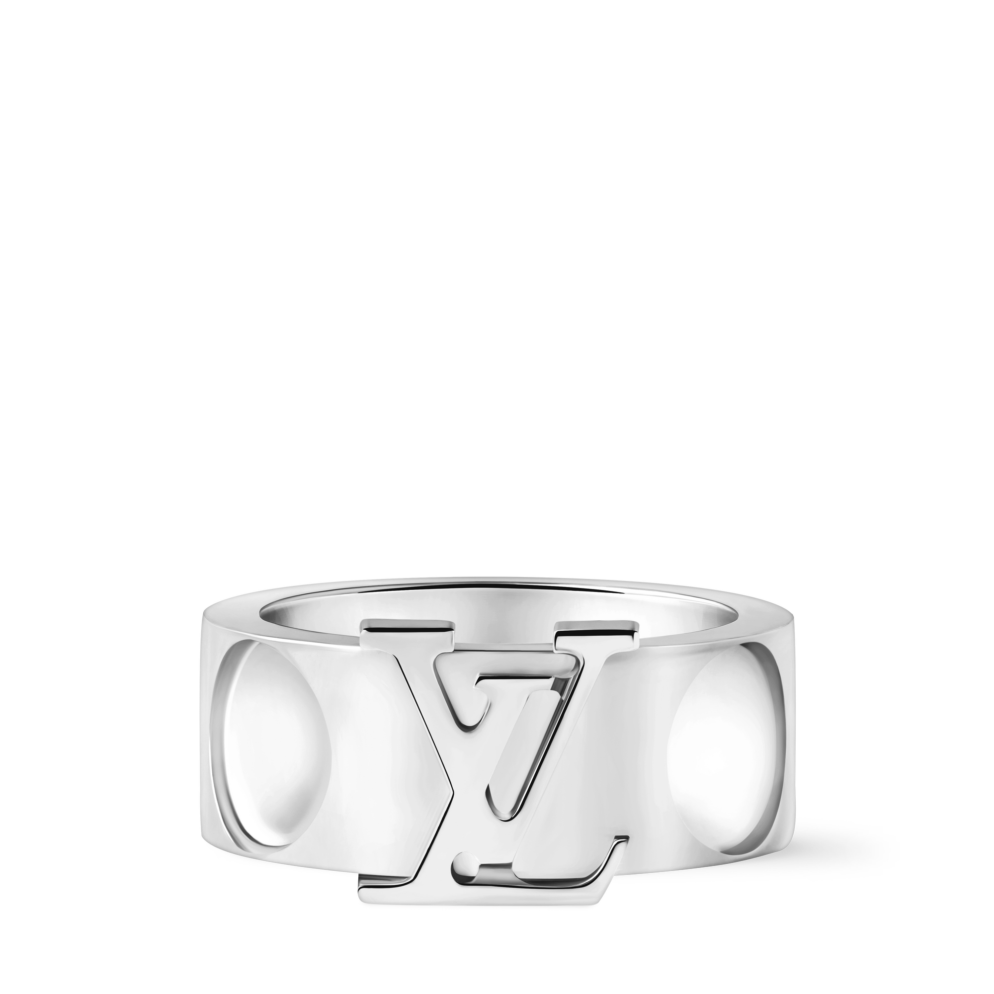 Anello spesso Empreinte, oro bianco  Gioielli Categorie Tutta la Gioielleria | LOUIS VUITTON (Zoom prodotto)