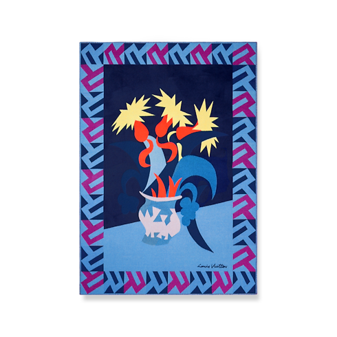 Animali Fantastici Flowers Throw Blanket Bauli, Viaggio e Casa Casa e Art de la Table Accessori per la Casa | LOUIS VUITTON (Zoom prodotto)