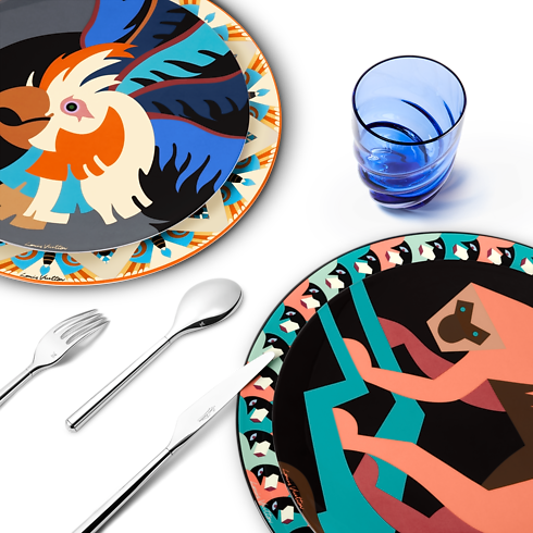 Animali Fantastici Parrot Dinner Plate Bauli, Viaggio e Casa Casa e Art de la Table Art de la Table | LOUIS VUITTON (Zoom prodotto)