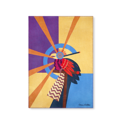 Animali Fantastici Parrot Throw Blanket Bauli, Viaggio e Casa Casa e Art de la Table Accessori per la Casa | LOUIS VUITTON (Zoom prodotto)