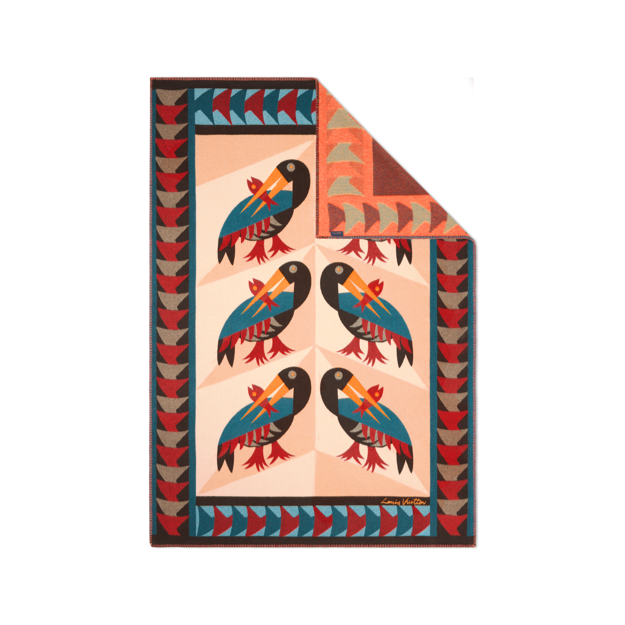 Animali Fantastici Pelican Throw Blanket  Bauli, Viaggio e Casa Casa e Art de la Table Accessori per la Casa | LOUIS VUITTON (Zoom prodotto)