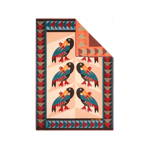 Animali Fantastici Pelican Throw Blanket Bauli, Viaggio e Casa Casa e Art de la Table Accessori per la Casa | LOUIS VUITTON (Zoom prodotto)