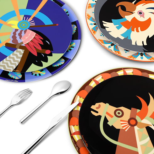 Animali Fantastici Set Of 6 Presentation Plates Bauli, Viaggio e Casa Casa e Art de la Table Art de la Table | LOUIS VUITTON (Zoom prodotto)