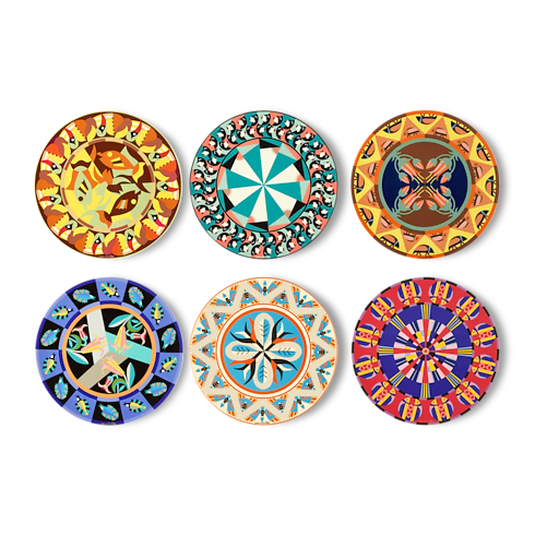 Animali Fantastici Set Of 6 Presentation Plates Bauli, Viaggio e Casa Casa e Art de la Table Art de la Table | LOUIS VUITTON (Zoom prodotto)