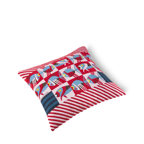 Animali Fantastici Striped Fish Cushion Bauli, Viaggio e Casa Casa e Art de la Table Accessori per la Casa | LOUIS VUITTON (Zoom prodotto)