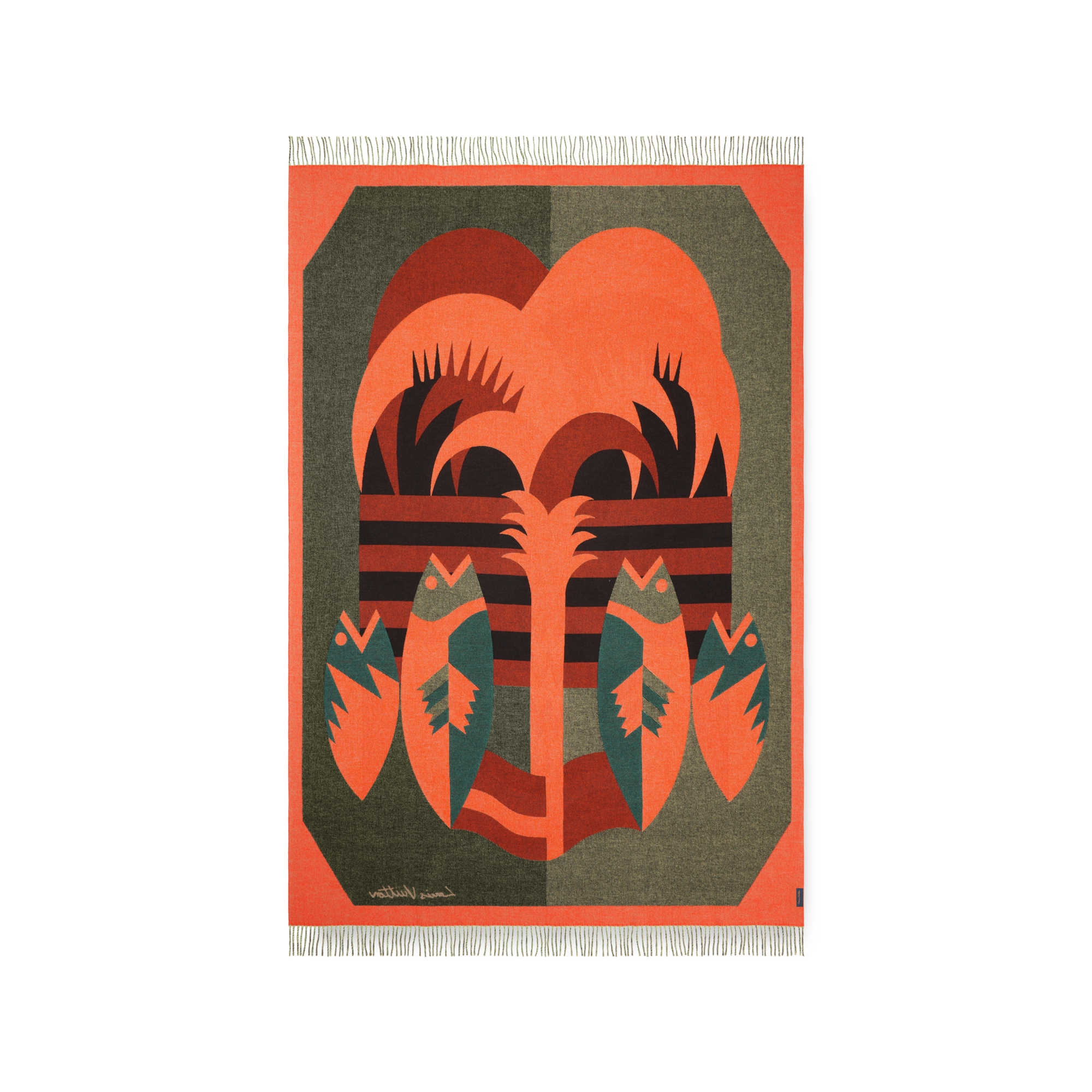 Animali Fantastici Tree Throw Blanket  Bauli, Viaggio e Casa Casa e Art de la Table Accessori per la Casa | LOUIS VUITTON (Zoom prodotto)