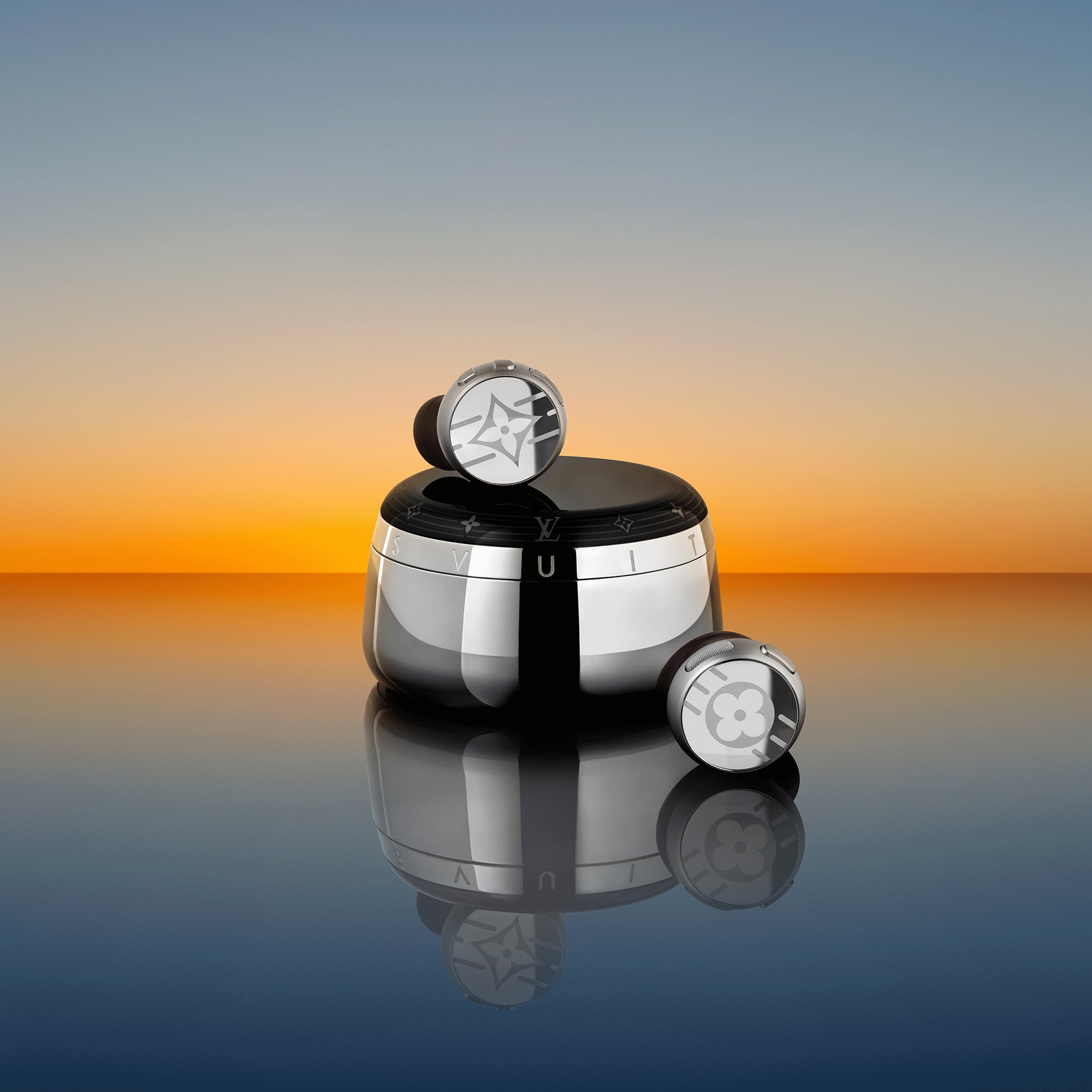 Auricolari Louis Vuitton Horizon Light Up - Argento  Bauli, Viaggio e Casa Oggetti e Accessori High-tech Audio, Connected Watches e Accessori | LOUIS VUITTON (Zoom prodotto)