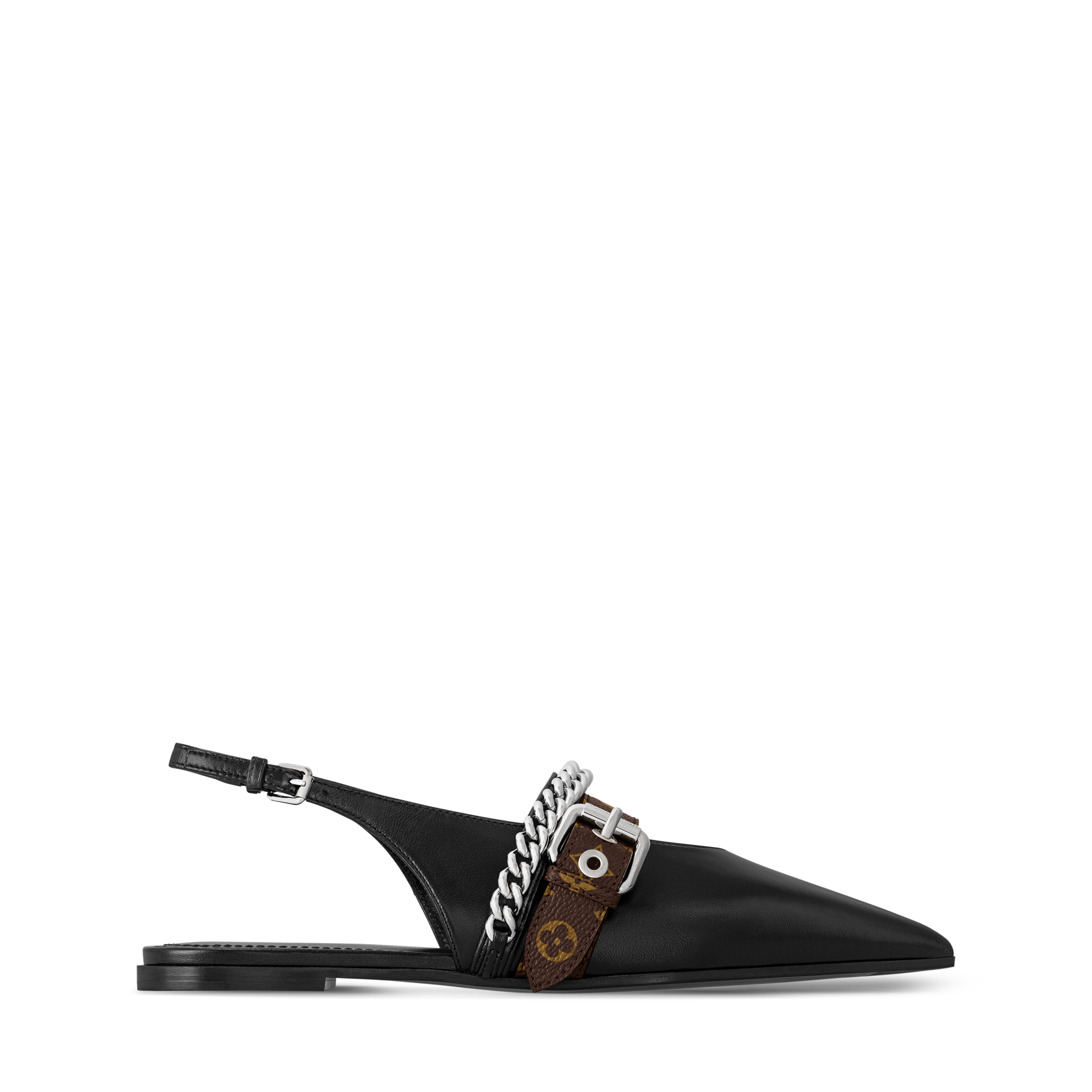 Ballerina aperta sul retro LV Vibe  Donna Calzature Mocassini e Ballerine | LOUIS VUITTON (Zoom prodotto)