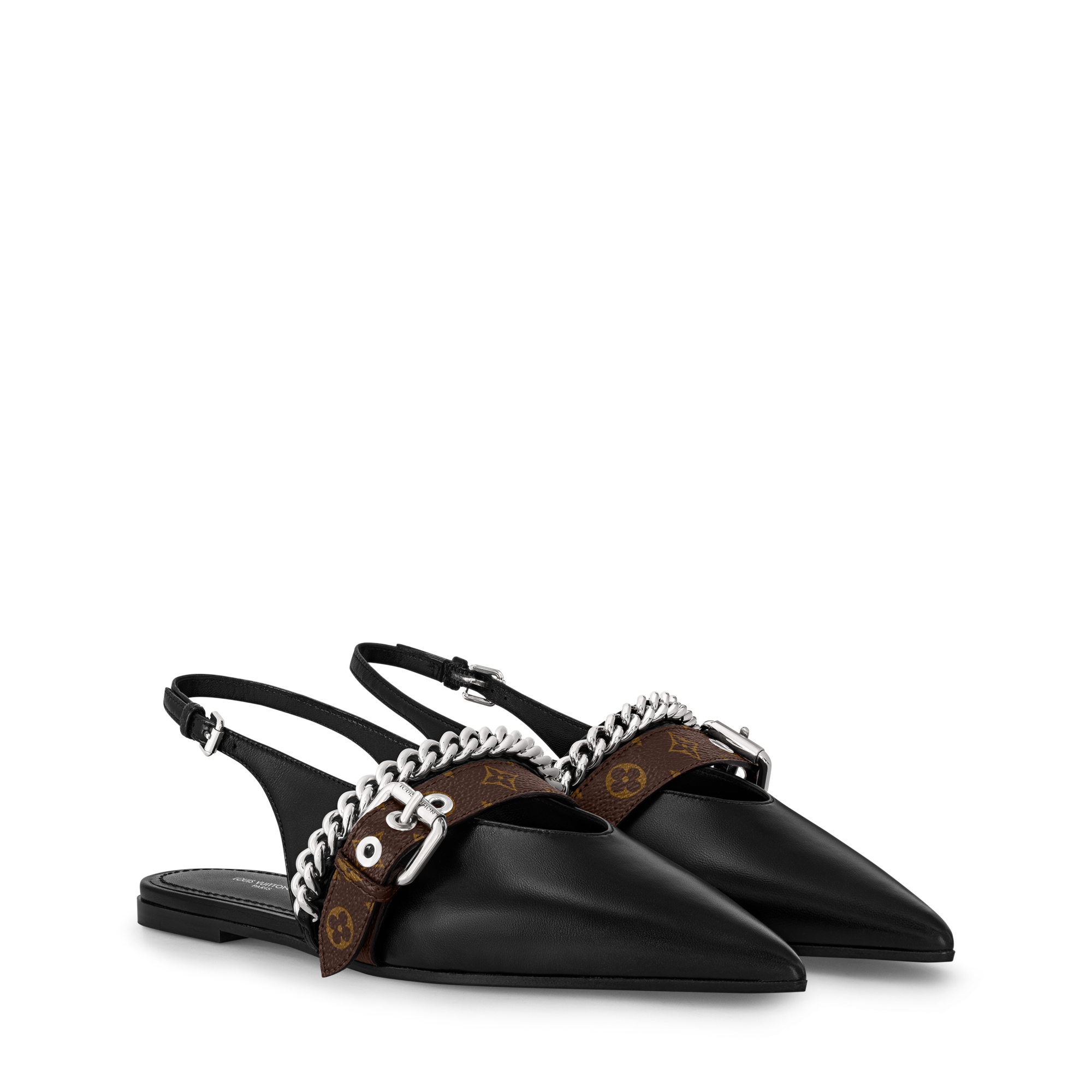 Ballerina aperta sul retro LV Vibe  Donna Calzature Mocassini e Ballerine | LOUIS VUITTON (Zoom prodotto)