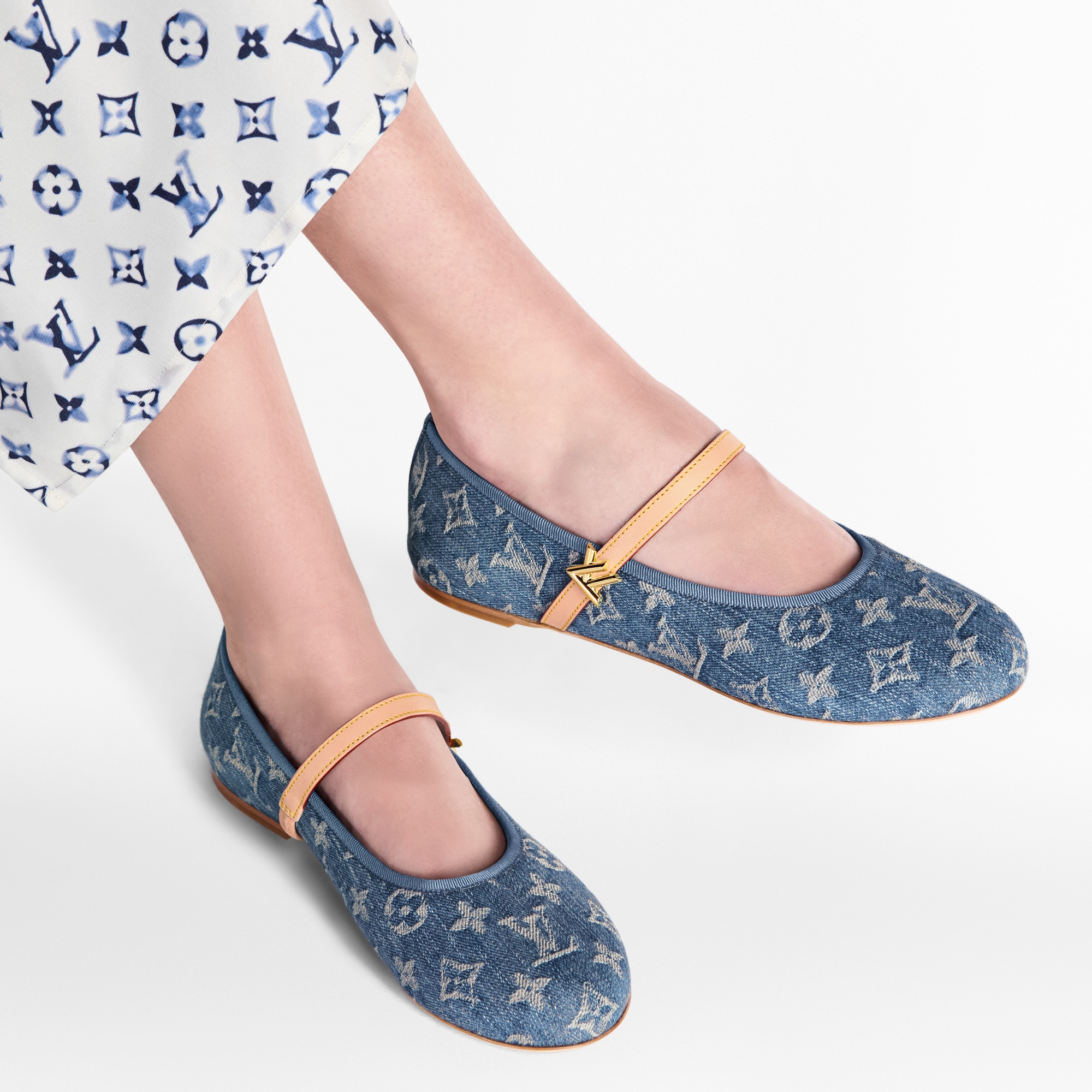 Ballerina Romy  Donna Calzature Mocassini e Ballerine | LOUIS VUITTON (Zoom prodotto)