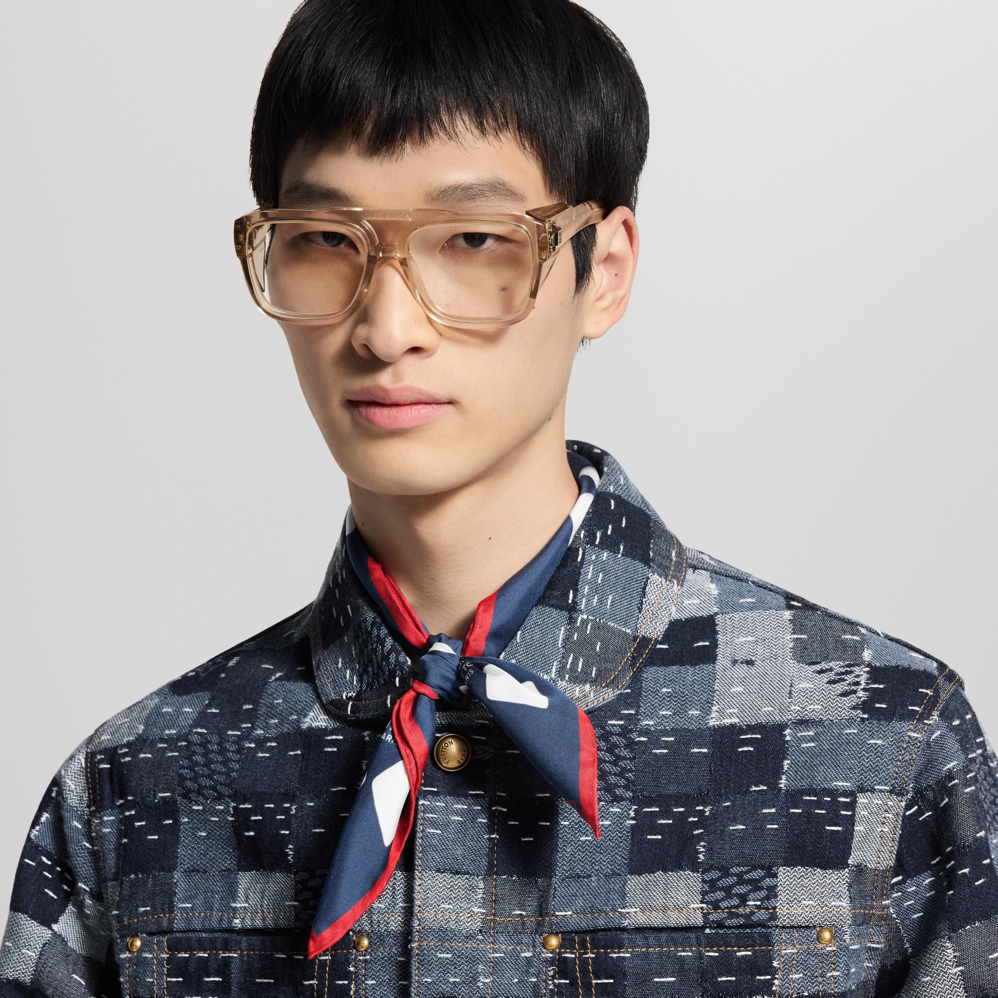 Bandana Game Scene S00 Uomo Accessori Seta e bandane | LOUIS VUITTON (Zoom prodotto)