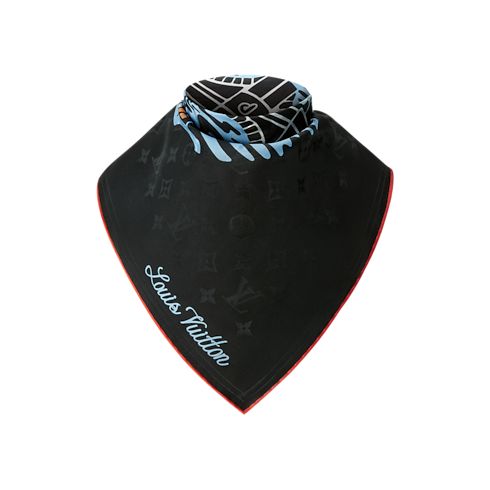 Bandana LV City Stamp S00 Uomo Accessori Seta e bandane | LOUIS VUITTON (Zoom prodotto)