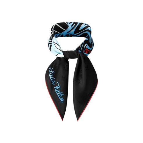 Bandana LV City Stamp S00 Uomo Accessori Seta e bandane | LOUIS VUITTON (Zoom prodotto)