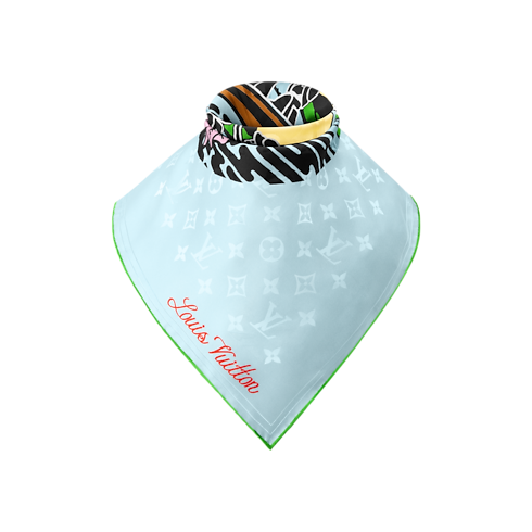 Bandana LV City Stamp S00 Uomo Accessori Seta e bandane | LOUIS VUITTON (Zoom prodotto)