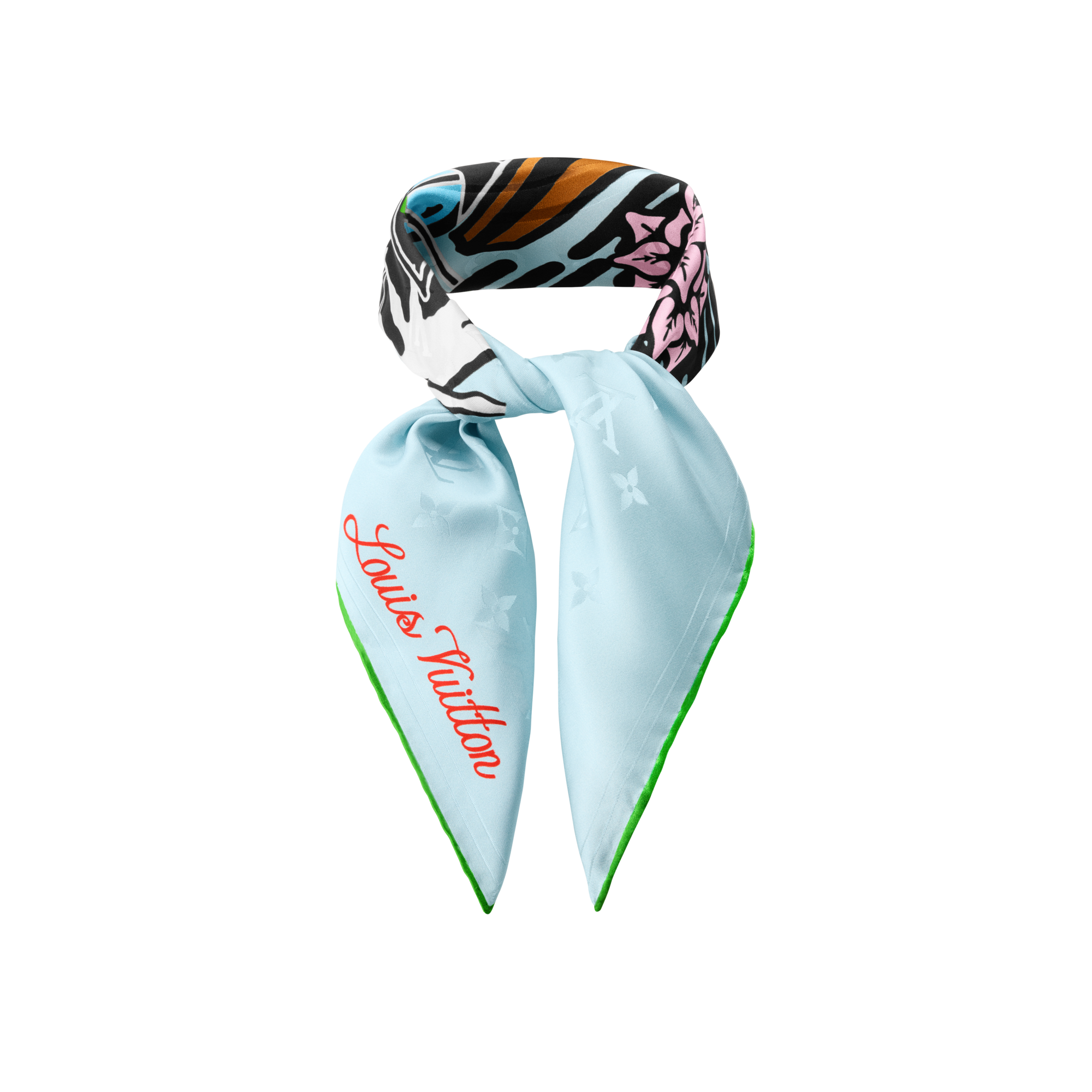 Bandana LV City Stamp S00 Uomo Accessori Seta e bandane | LOUIS VUITTON (Zoom prodotto)