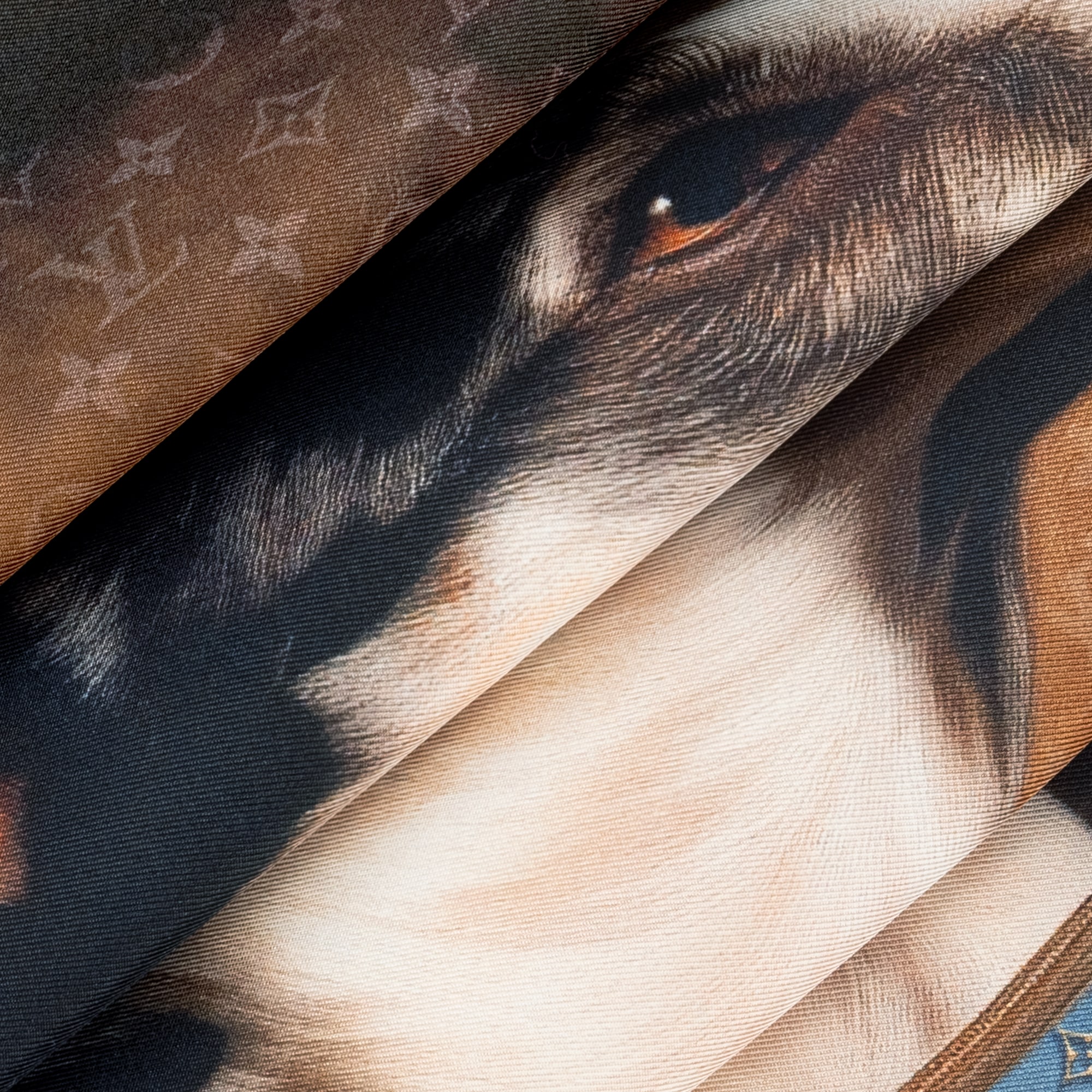 Bandana Portrait of a Dog S00 Uomo Accessori Seta e bandane | LOUIS VUITTON (Zoom prodotto)