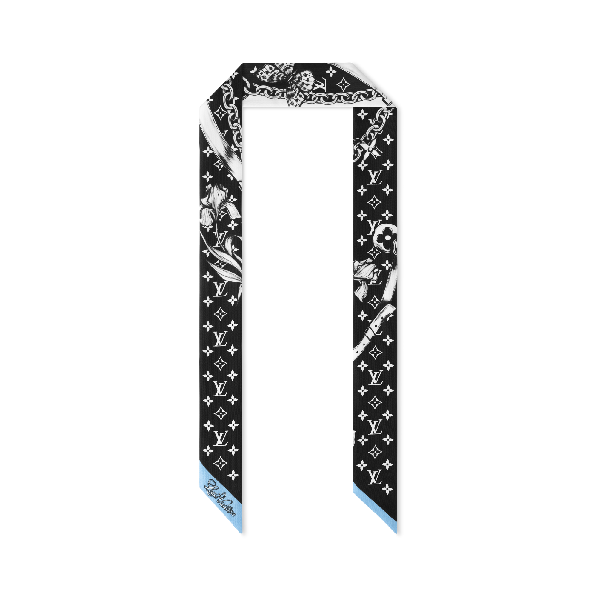Bandeau Blooming Monogram BB S00 Donna Accessori Foulard in seta e Bandeaux | LOUIS VUITTON (Zoom prodotto)