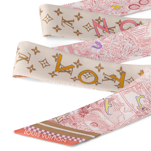 Bandeau Bon Voyage BB S00 Donna Accessori Foulard in seta e Bandeaux | LOUIS VUITTON (Zoom prodotto)