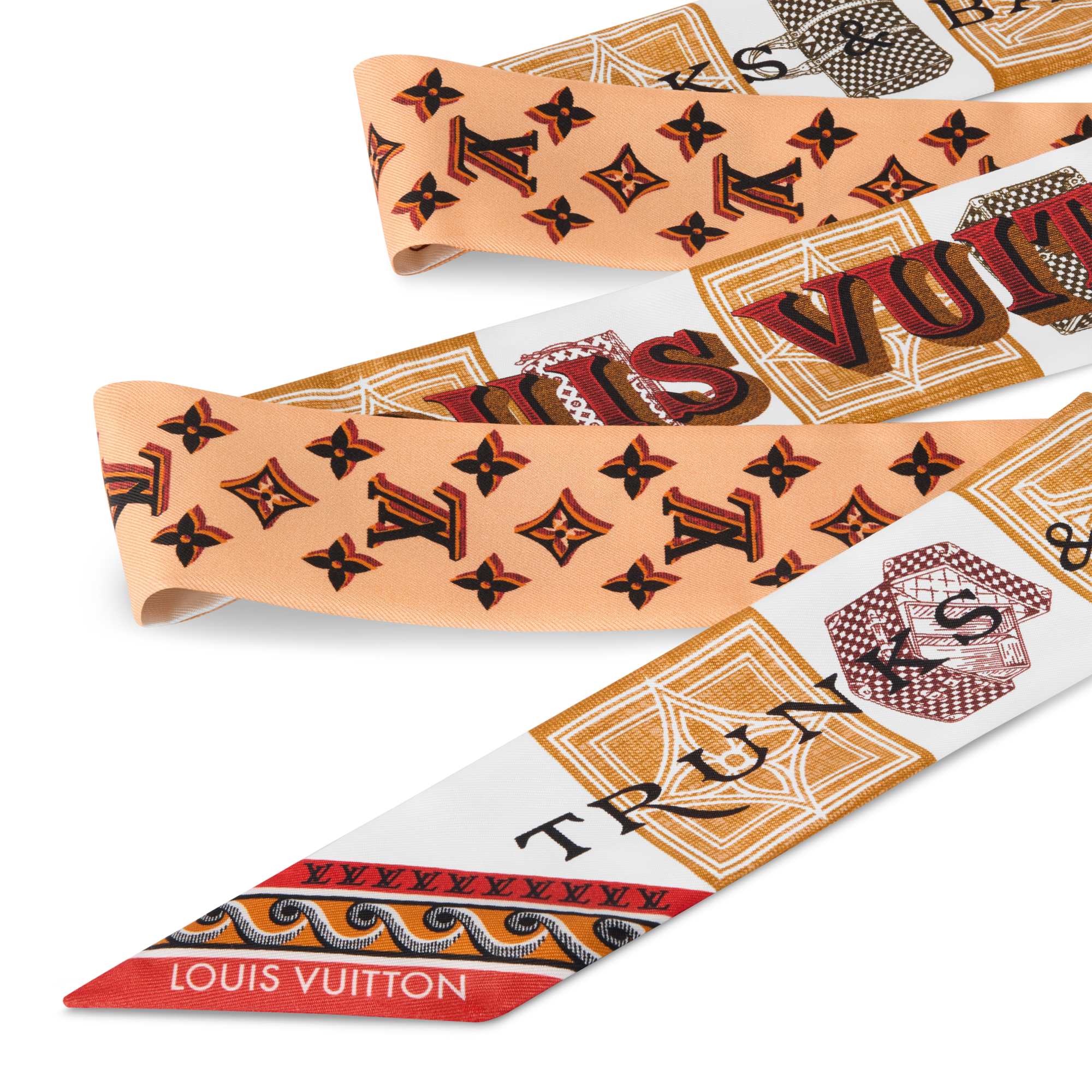 Bandeau Damiergram BB S00 Donna Accessori Foulard in seta e Bandeaux | LOUIS VUITTON (Zoom prodotto)