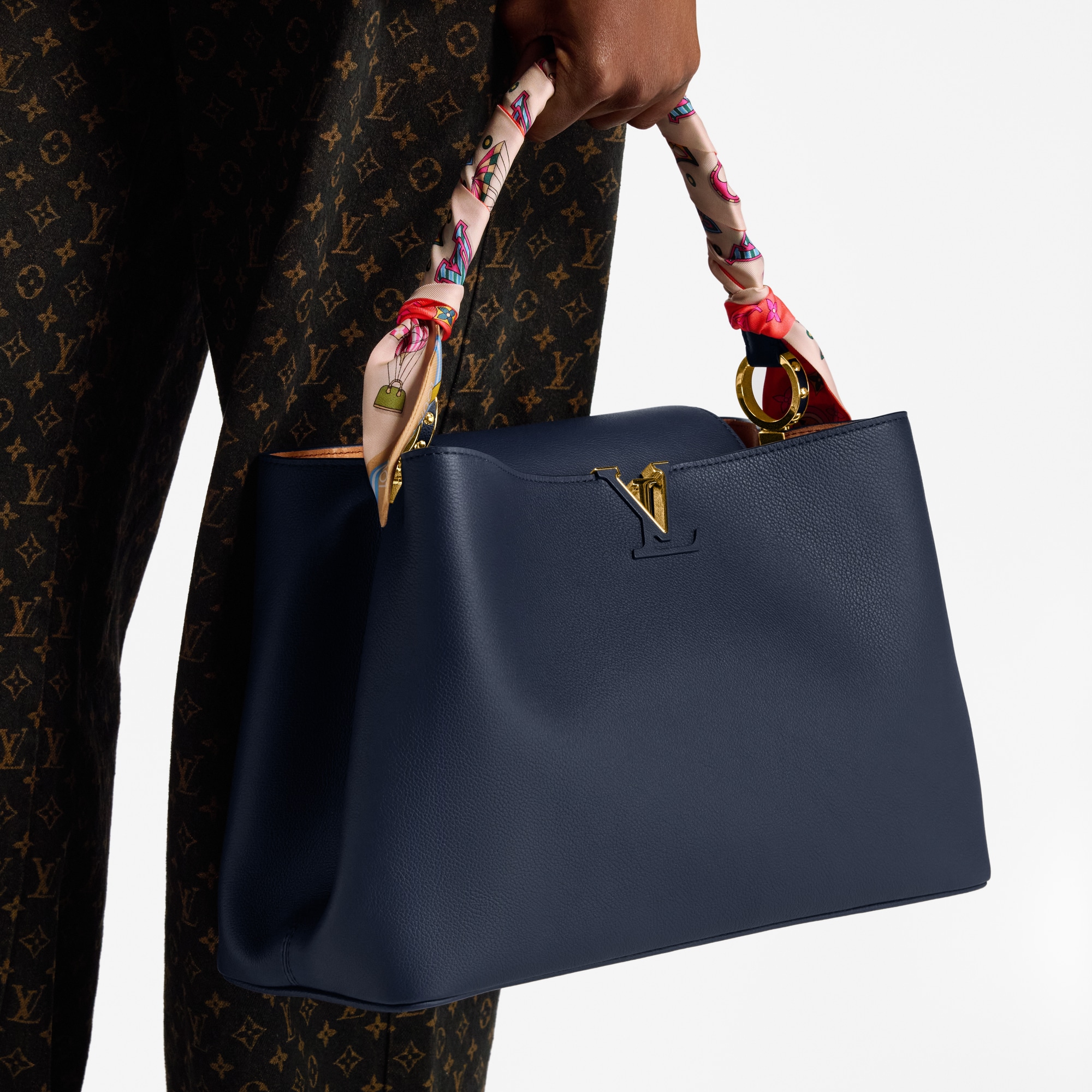 Bandeau From The Cloud BB S00 Donna Accessori Foulard in seta e Bandeaux | LOUIS VUITTON (Zoom prodotto)