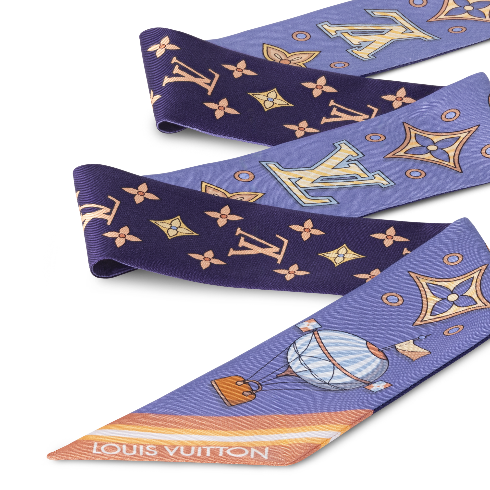 Bandeau From The Cloud BB S00 Donna Accessori Foulard in seta e Bandeaux | LOUIS VUITTON (Zoom prodotto)