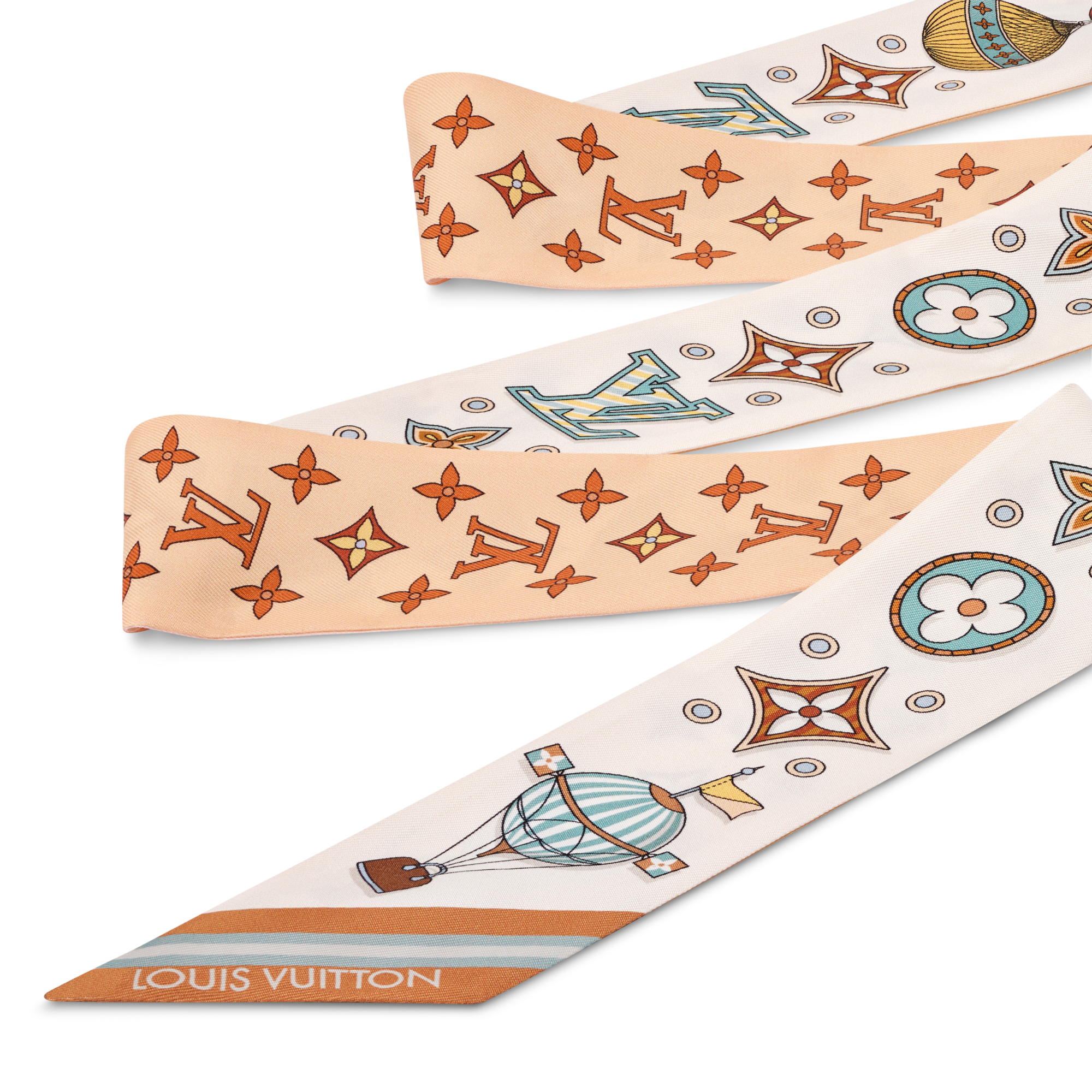 Bandeau From The Cloud BB S00 Donna Accessori Foulard in seta e Bandeaux | LOUIS VUITTON (Zoom prodotto)