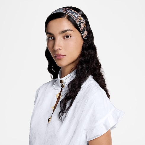 Bandeau Let's Go BB S00 Donna Accessori Foulard in seta e Bandeaux | LOUIS VUITTON (Zoom prodotto)