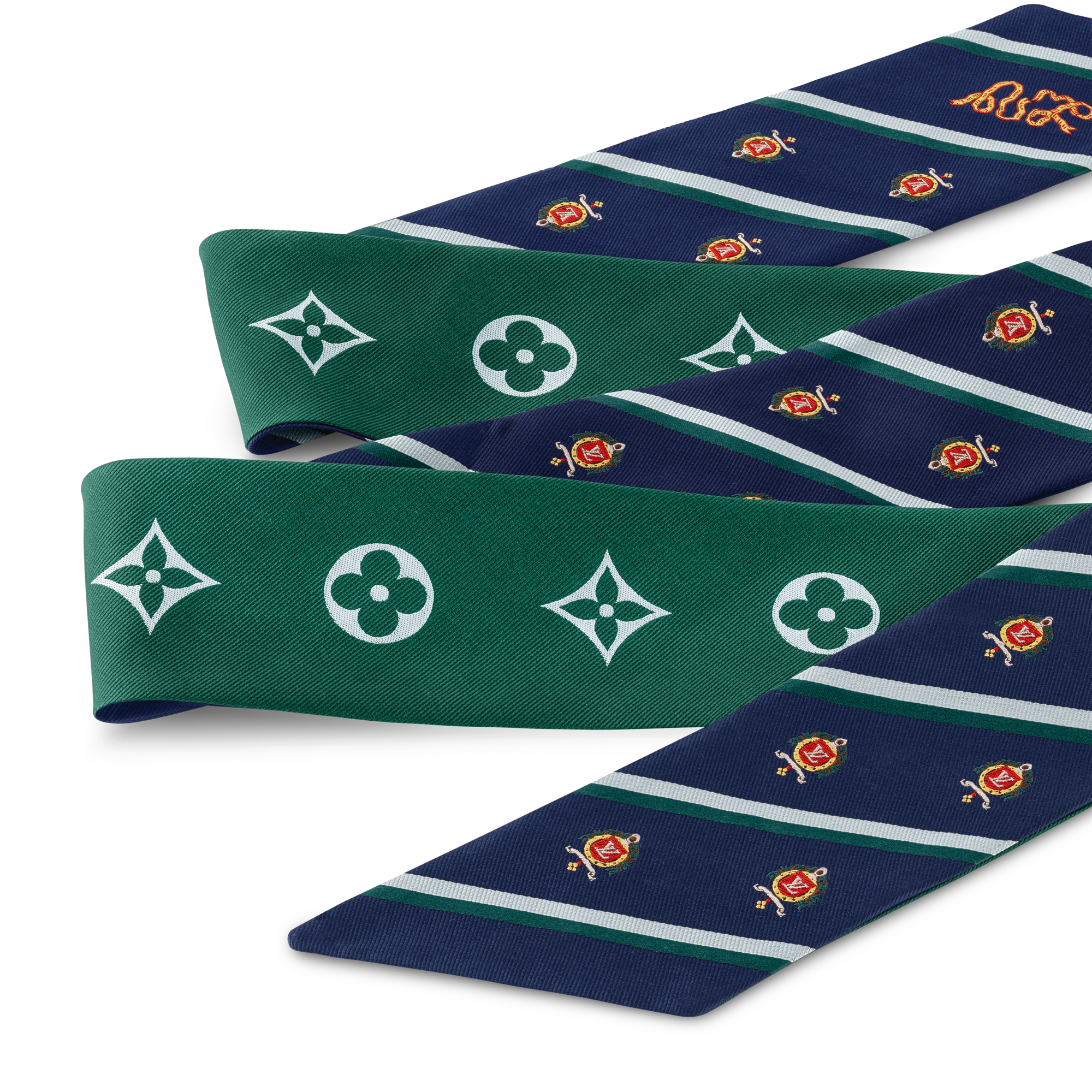 Bandeau LV Crest S00 Uomo Accessori Cravatte e Fazzoletti da Taschino | LOUIS VUITTON (Zoom prodotto)