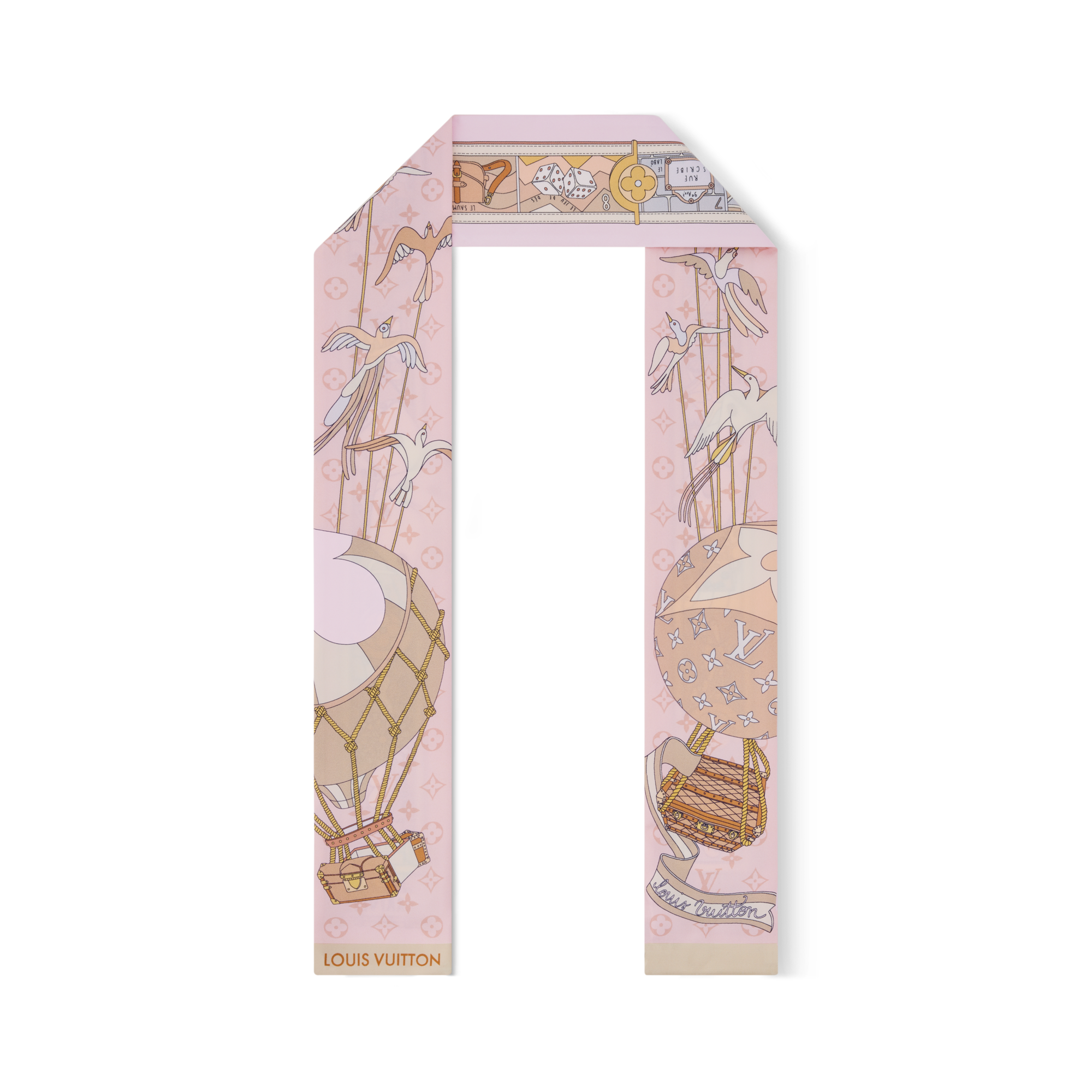 Bandeau LV Journey S00 Donna Accessori Foulard in seta e Bandeaux | LOUIS VUITTON (Zoom prodotto)