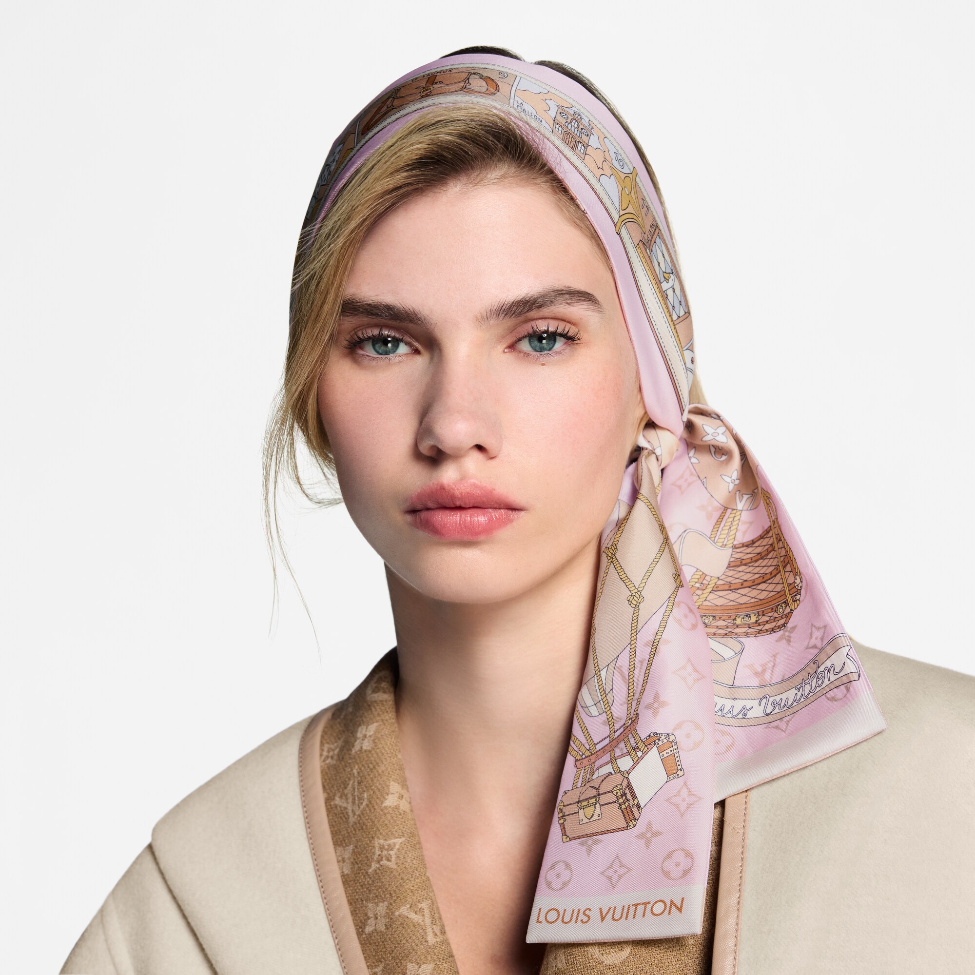 Bandeau LV Journey S00 Donna Accessori Foulard in seta e Bandeaux | LOUIS VUITTON (Zoom prodotto)