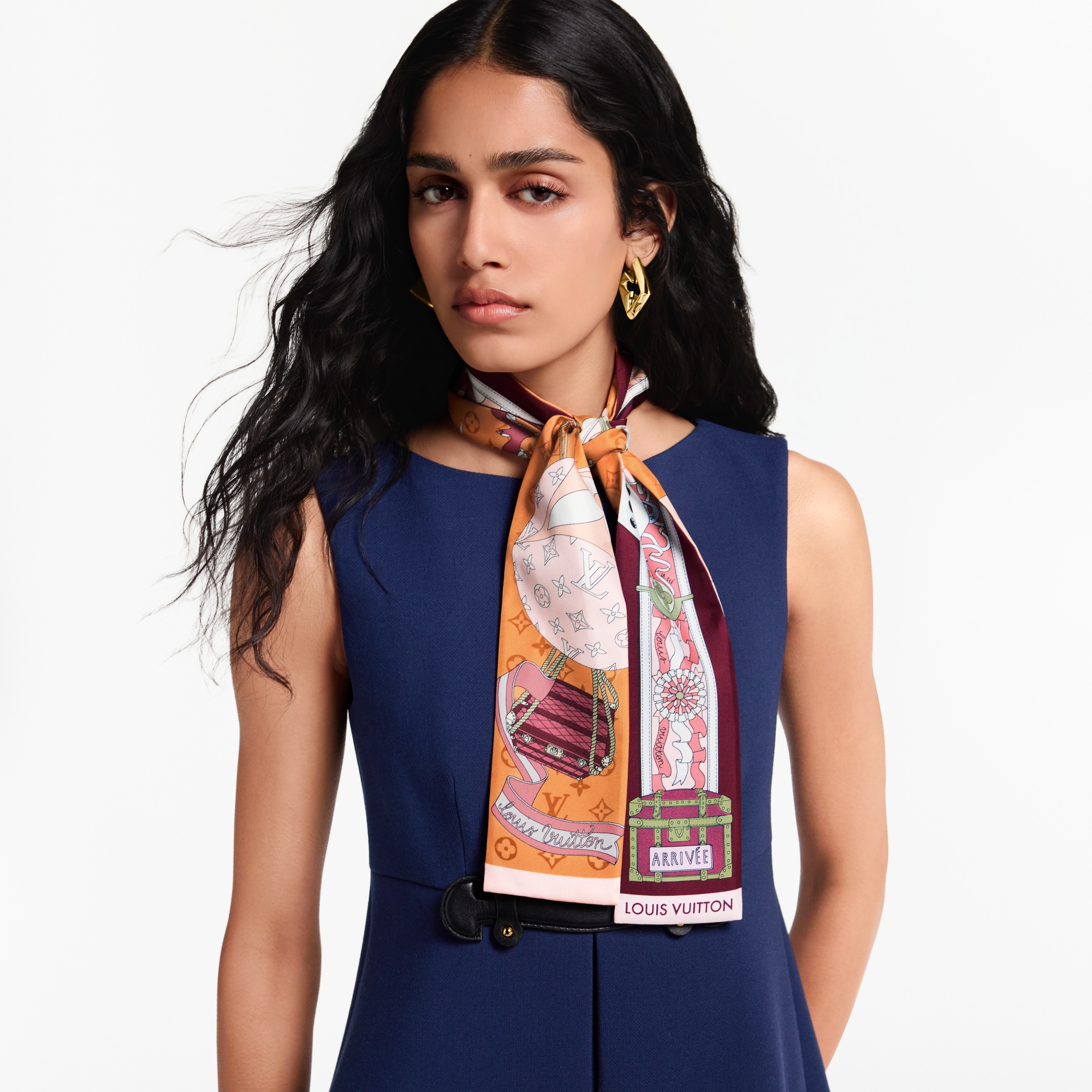 Bandeau LV Journey S00 Donna Accessori Foulard in seta e Bandeaux | LOUIS VUITTON (Zoom prodotto)