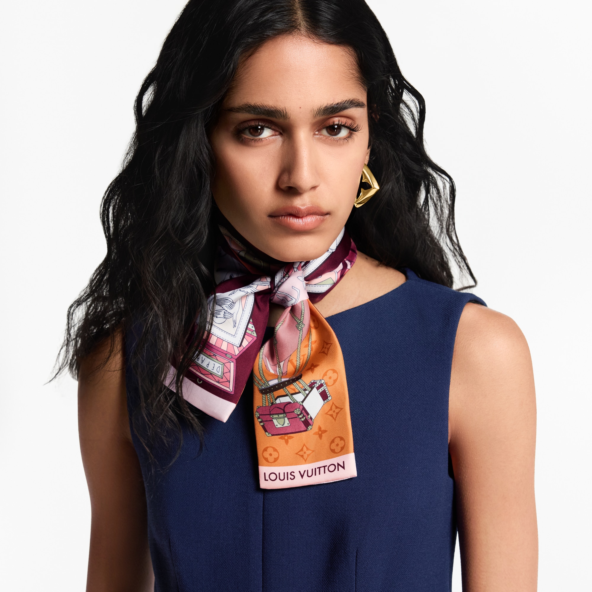 Bandeau LV Journey S00 Donna Accessori Foulard in seta e Bandeaux | LOUIS VUITTON (Zoom prodotto)