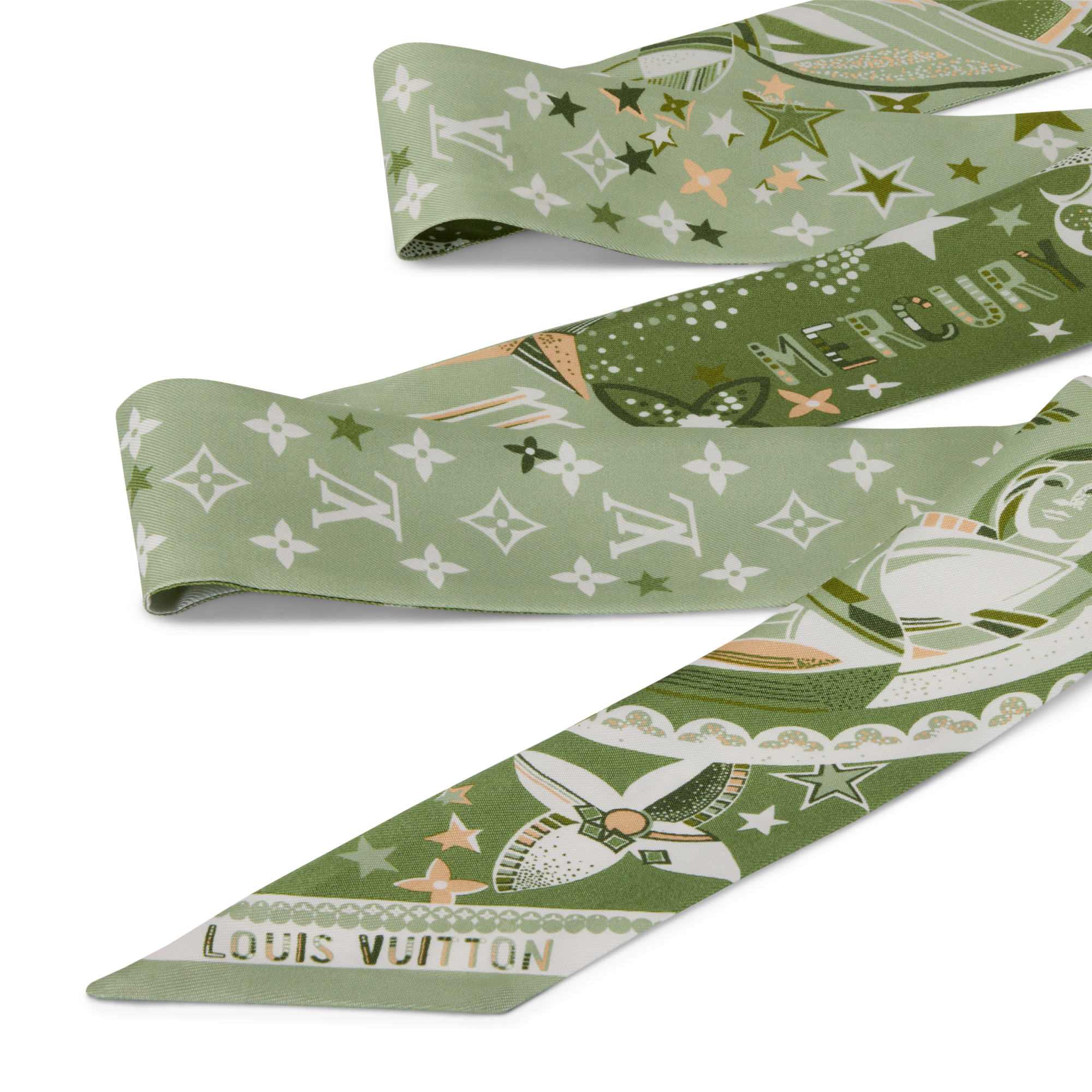 Bandeau LV Star Sign Virgo BB S00 Donna Accessori Foulard in seta e Bandeaux | LOUIS VUITTON (Zoom prodotto)