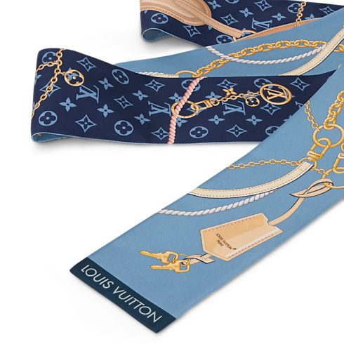 Bandeau LV Strap S00 Donna Accessori Foulard in seta e Bandeaux | LOUIS VUITTON (Zoom prodotto)