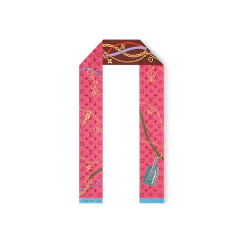 Bandeau LV Strap S00 Donna Accessori Foulard in seta e Bandeaux | LOUIS VUITTON (Zoom prodotto)