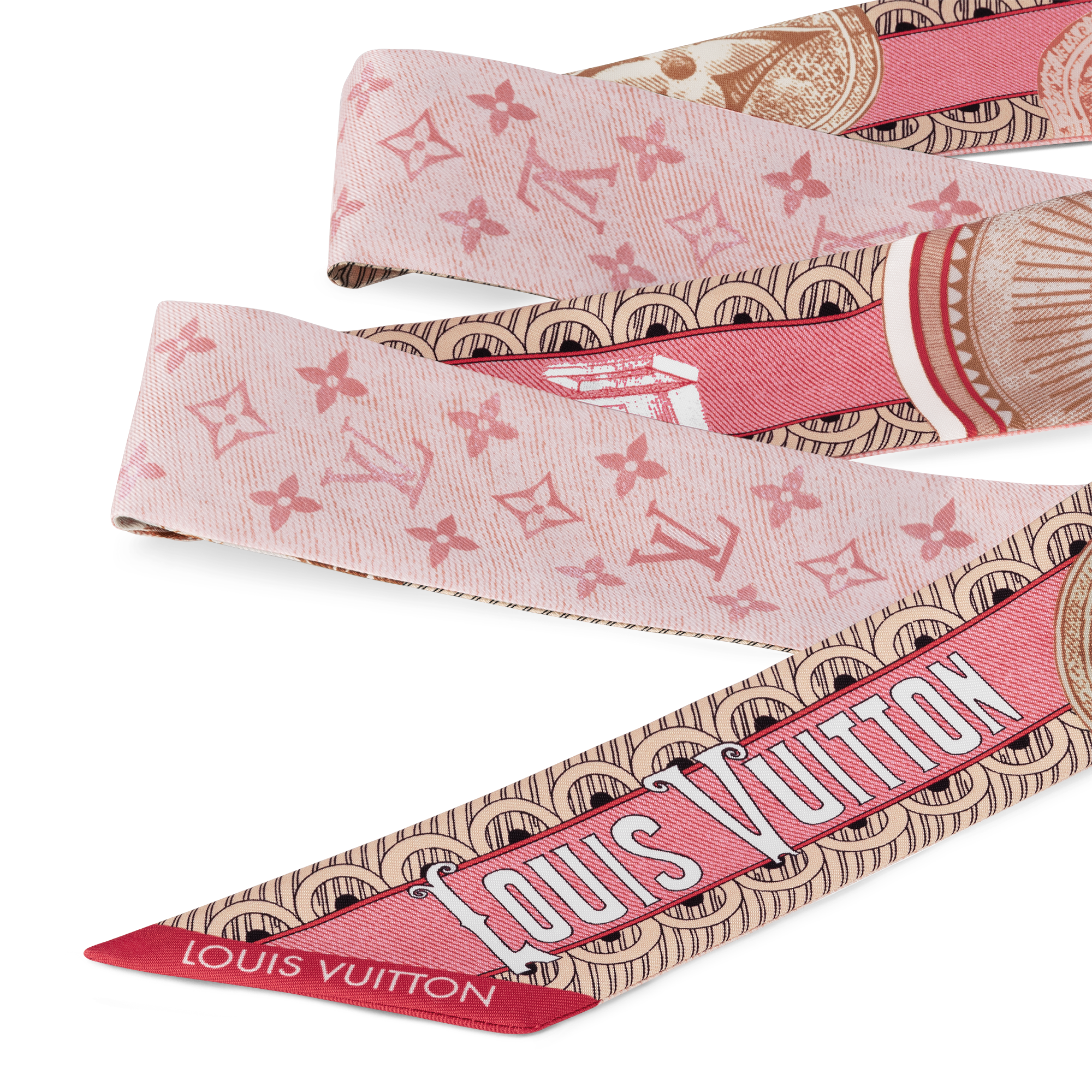Bandeau Malles Merveilleuses BB S00 Donna Accessori Foulard in seta e Bandeaux | LOUIS VUITTON (Zoom prodotto)