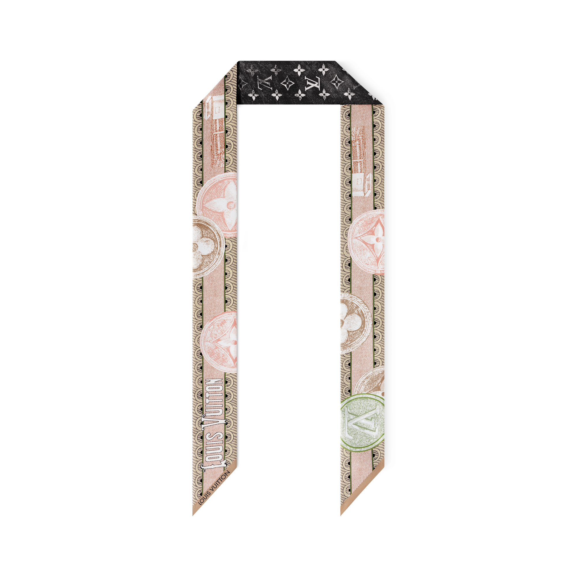 Bandeau Malles Merveilleuses BB S00 Donna Accessori Foulard in seta e Bandeaux | LOUIS VUITTON (Zoom prodotto)