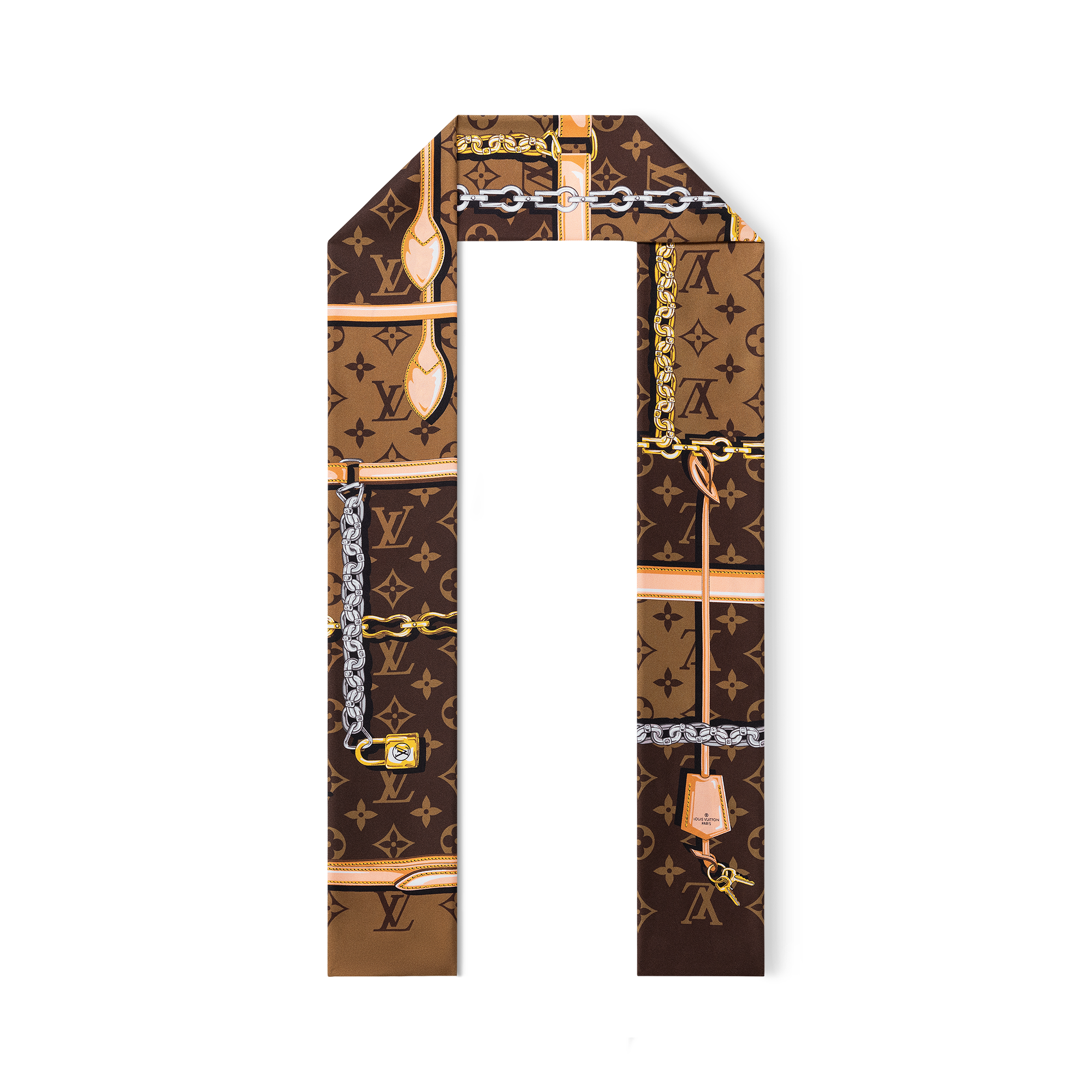 Bandeau Monogram Confidential S00 Donna Accessori Foulard in seta e Bandeaux | LOUIS VUITTON (Zoom prodotto)