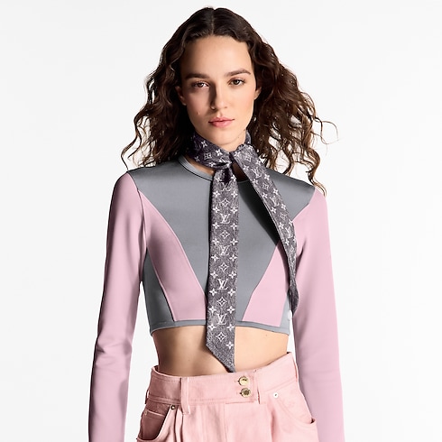 Bandeau Monogram Infinity Denim BB S00 Donna Accessori Foulard in seta e Bandeaux | LOUIS VUITTON (Zoom prodotto)