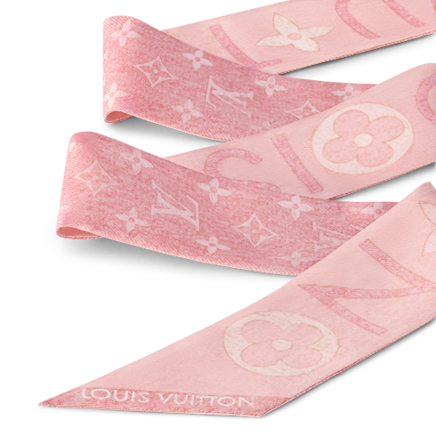 Bandeau Monogram Infinity Denim BB S00 Donna Accessori Foulard in seta e Bandeaux | LOUIS VUITTON (Zoom prodotto)