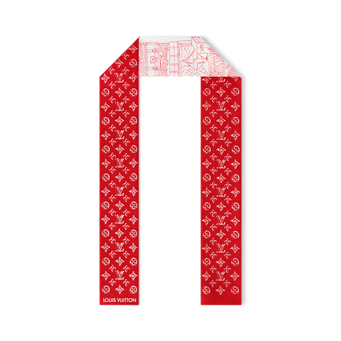 Bandeau My LV Luggage S00 Donna Accessori Foulard in seta e Bandeaux | LOUIS VUITTON (Zoom prodotto)