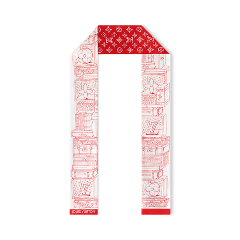 Bandeau My LV Luggage S00 Donna Accessori Foulard in seta e Bandeaux | LOUIS VUITTON (Zoom prodotto)